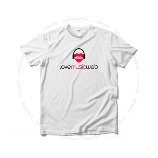 Camiseta Love Music Web