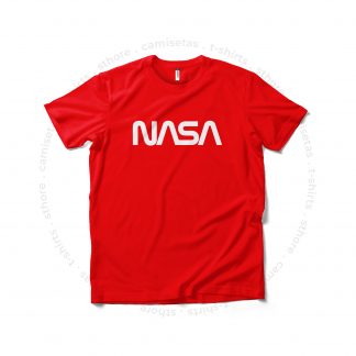 Camiseta NASA Worm Red