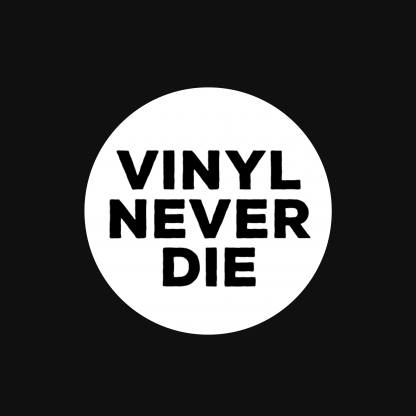 Camiseta Vinyl Never Die